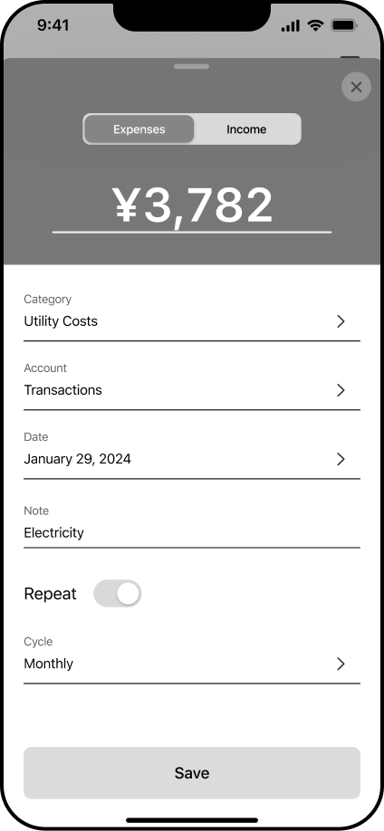 Plantwise mockup of the first usability solution